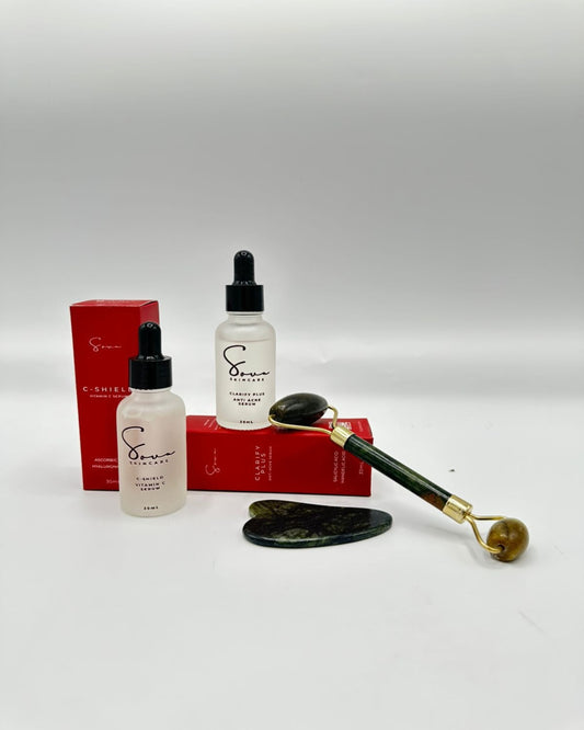 Sova Skincare Bright & Clarify Bundle