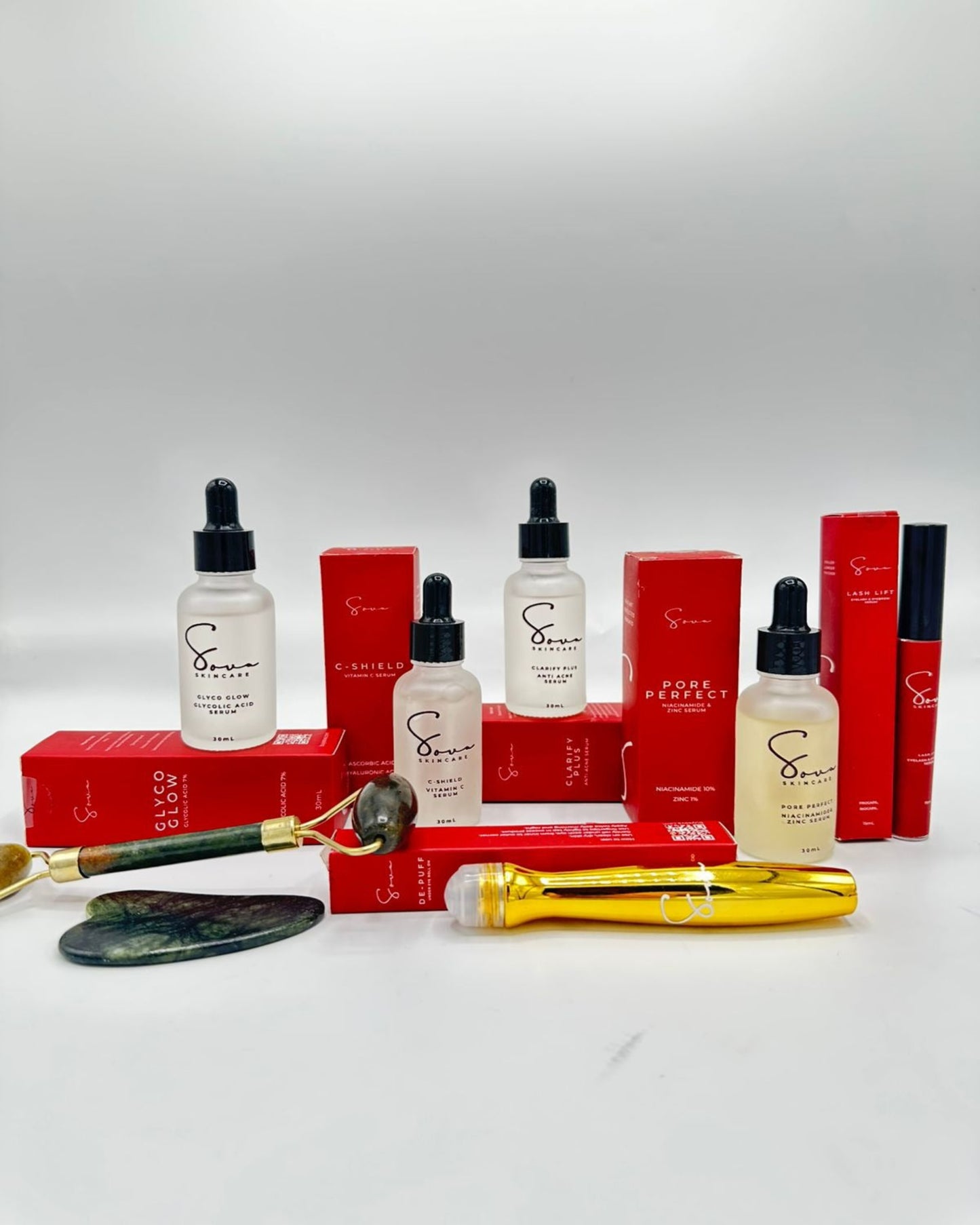 Sova Skincare Deluxe Glow & Repair Bundle