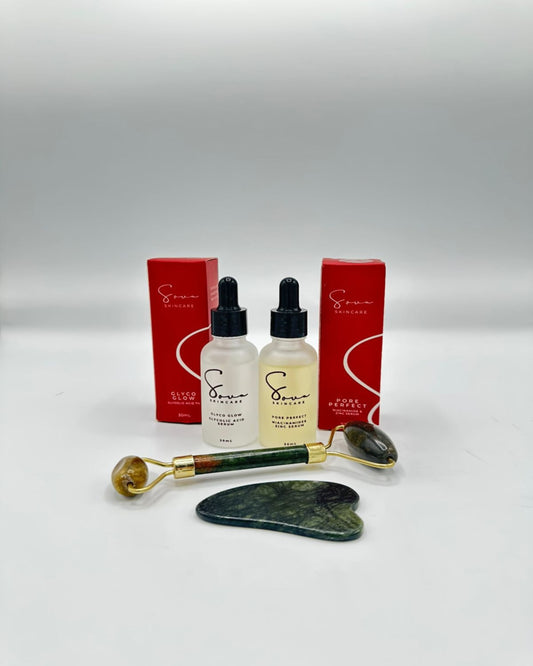 Sova Skincare Glow & Pore Perfect Bundle