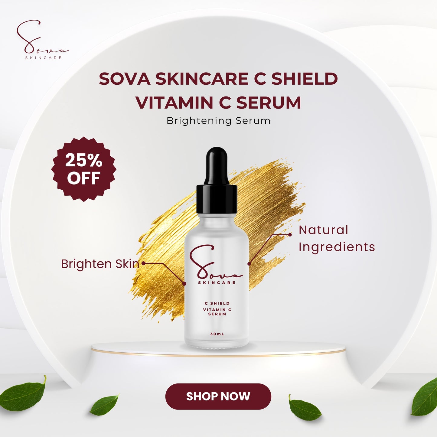 Sova Skincare C Shield Vitamin C Serum